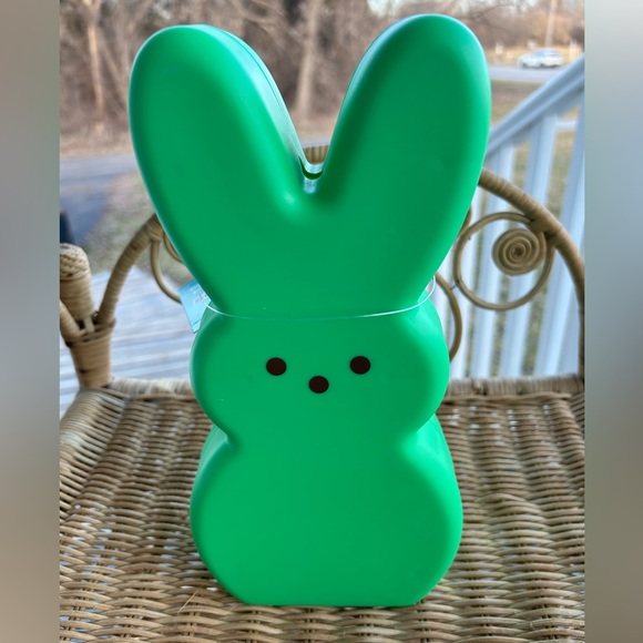 PEEPS Green 10” Easter Bunny LED Blow Mold Light Brand New - Picture 2 of 6